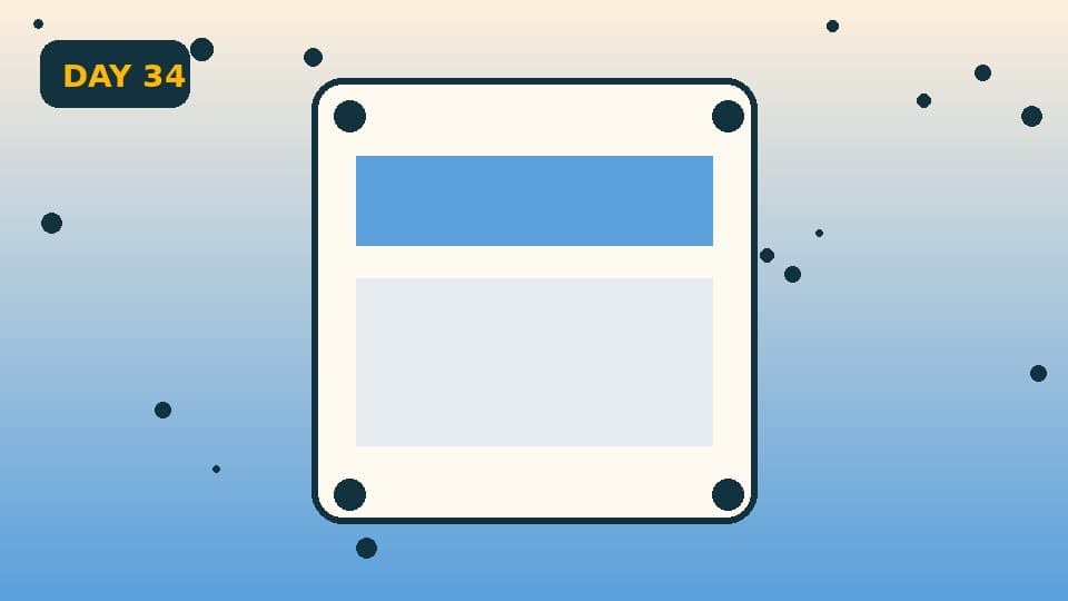 Card frame with four corner accents