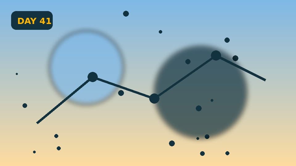 Signal waves suggesting staying lightly current